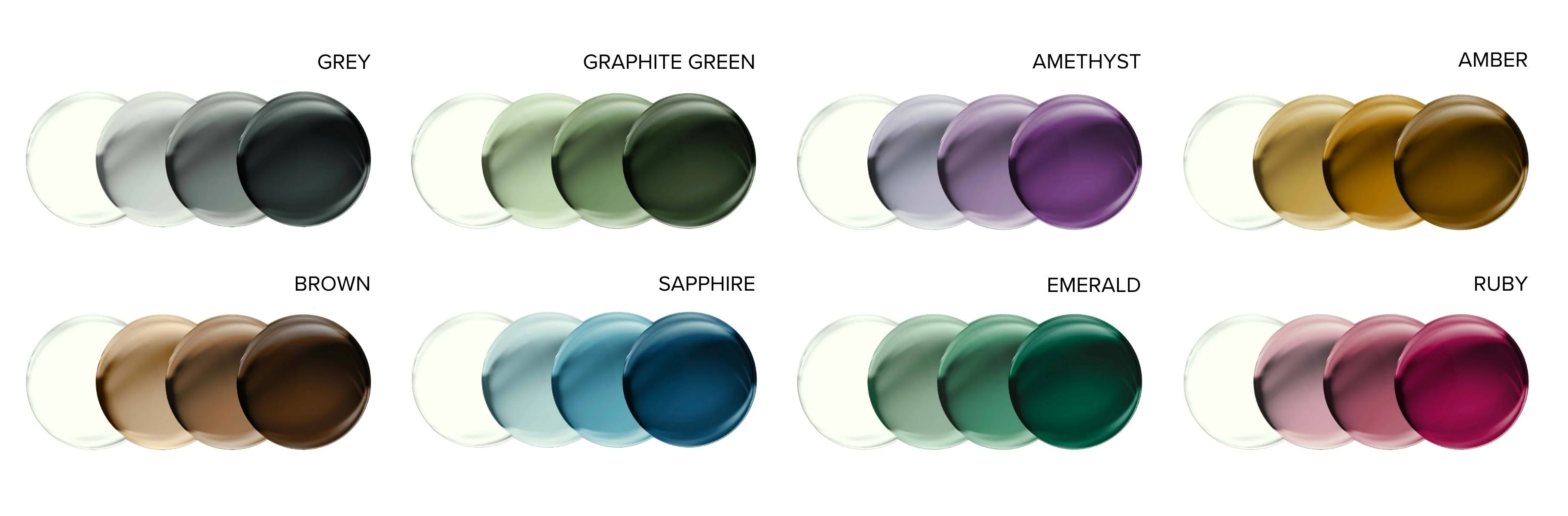 Transition Color Match colour options for Tanya Seeber Optometrist